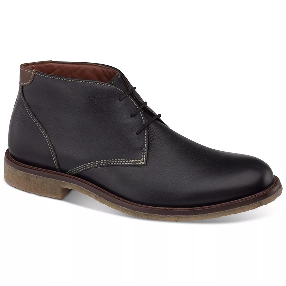Johnston & Murphy Copeland Chukka Boots 10.5 Black